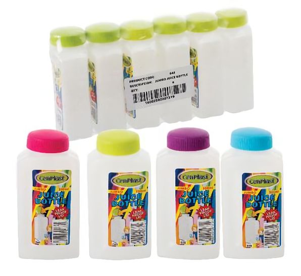 Bulk Pack 20 X Plastic Juice Bottle 350ml