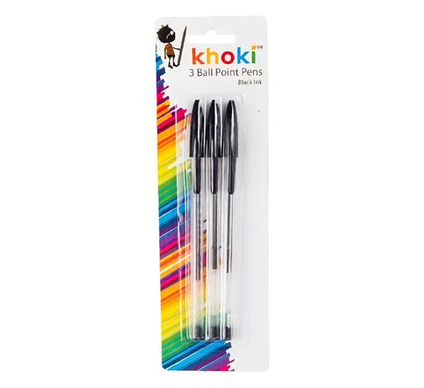 Bulk Pack 20 X Ball Pens Black Ink Pack of 3