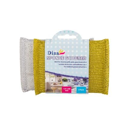 Bulk Pack 15 X Sponge Scourers Pack of 2 Pieces