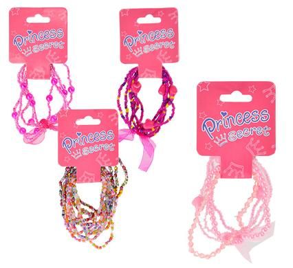 Bulk Pack 15 X Jewellery Girl Access Beaded Bracelets