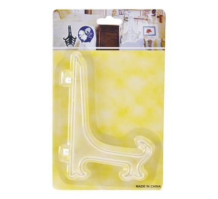 Bulk Pack 12 X Plate-Stand Transparent 14cm