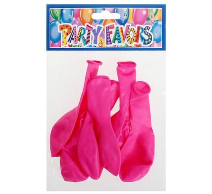 Bulk Pack 12 X Balloon Suitable For Helium 25cm 6 Piece - Purple