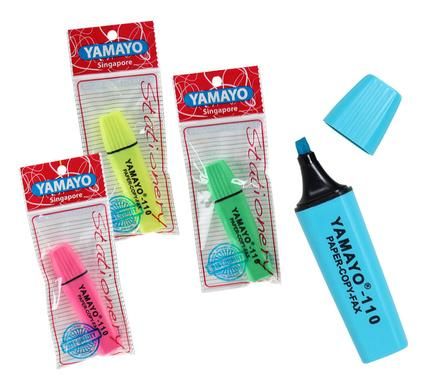 Bulk Pack 12 X Highlighter Stubby Yamayo-110