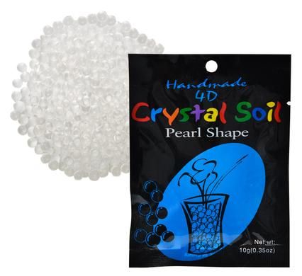 Bulk Pack 12 X Crystal Soil 10g, Clear