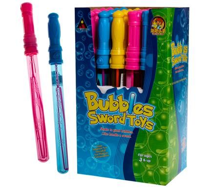 Bulk Pack 10 X Bubble Novelty Sword