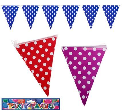 Bulk Pack 10 X "Flags" Party Banner 22cm x 2.2m