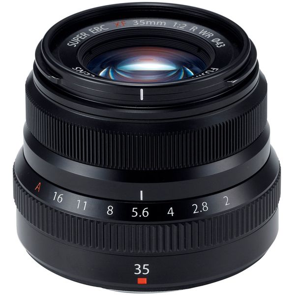 Fujifilm XF 35mm f2.0 R WR Lens - Black