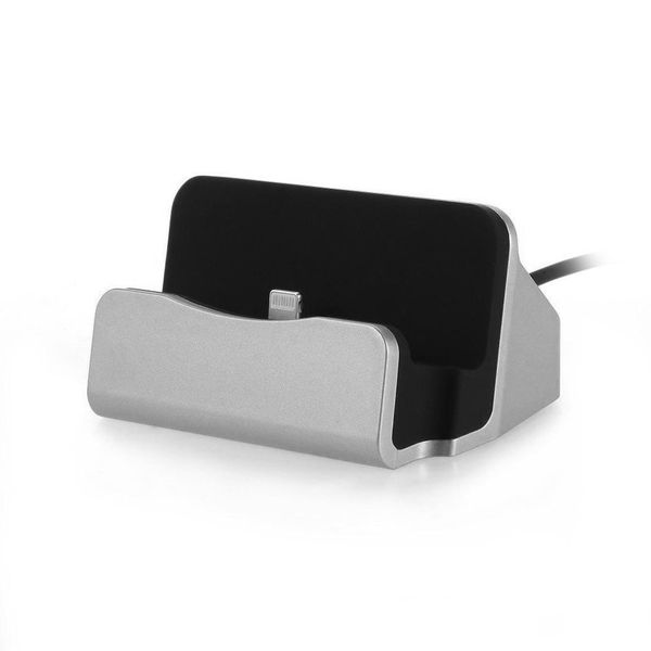 Charge &amp; Sync Docks - iPhone - Lightning connector - Silver