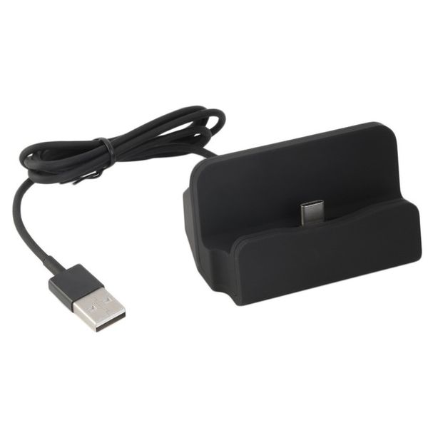 Charge &amp; Sync Docks - Type C - Black