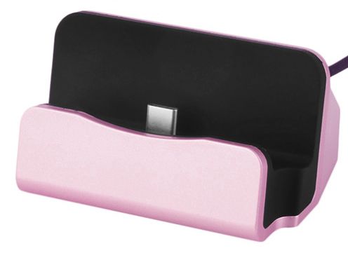 Charge &amp; Sync Docks - Type C - Pink