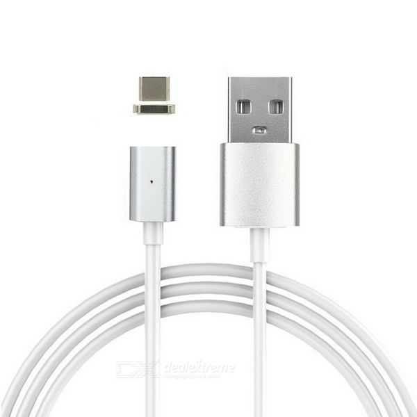 Magnetic Data Cable for Type C - Silver