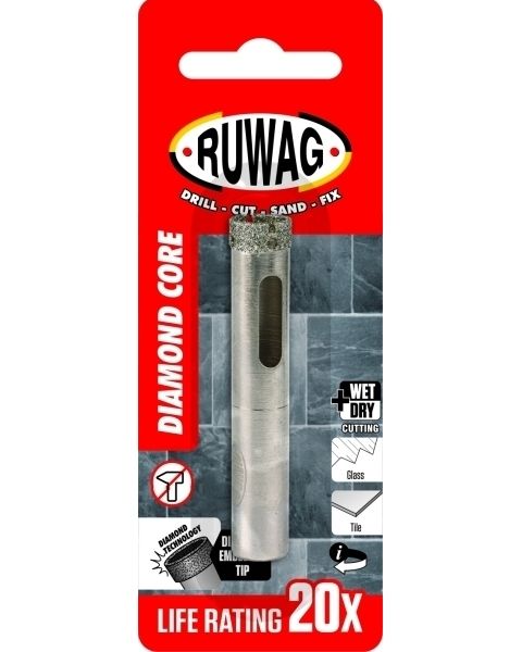 Ruwag 10mm Diamond Tile Bit Carded