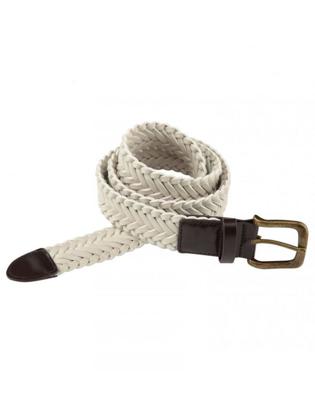 mens braided belt