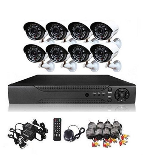 8 Channel cctv camera system - Perfect security cameras with
