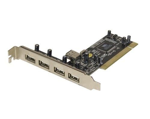 Mecer PCI 4 Port + 1 Internal USB 2.0 Card