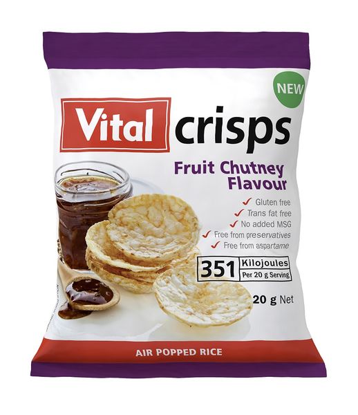 Vital Crisps Fruit Chutney - 20g