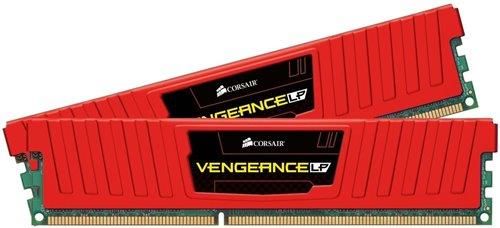 Corsair Vengeance LP DDR3-1600 16GB (8GB x 2) kit - Red