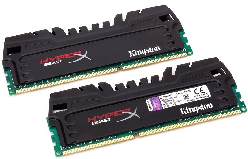 Kingston 8GB DDR3-1600 Hyper-X Beast Series 4GB x2 kit