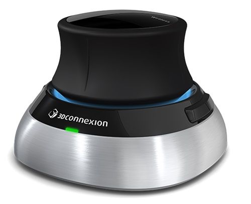 3Dconnexion Space Mouse Wireless - Built-In Rechargeable Battery