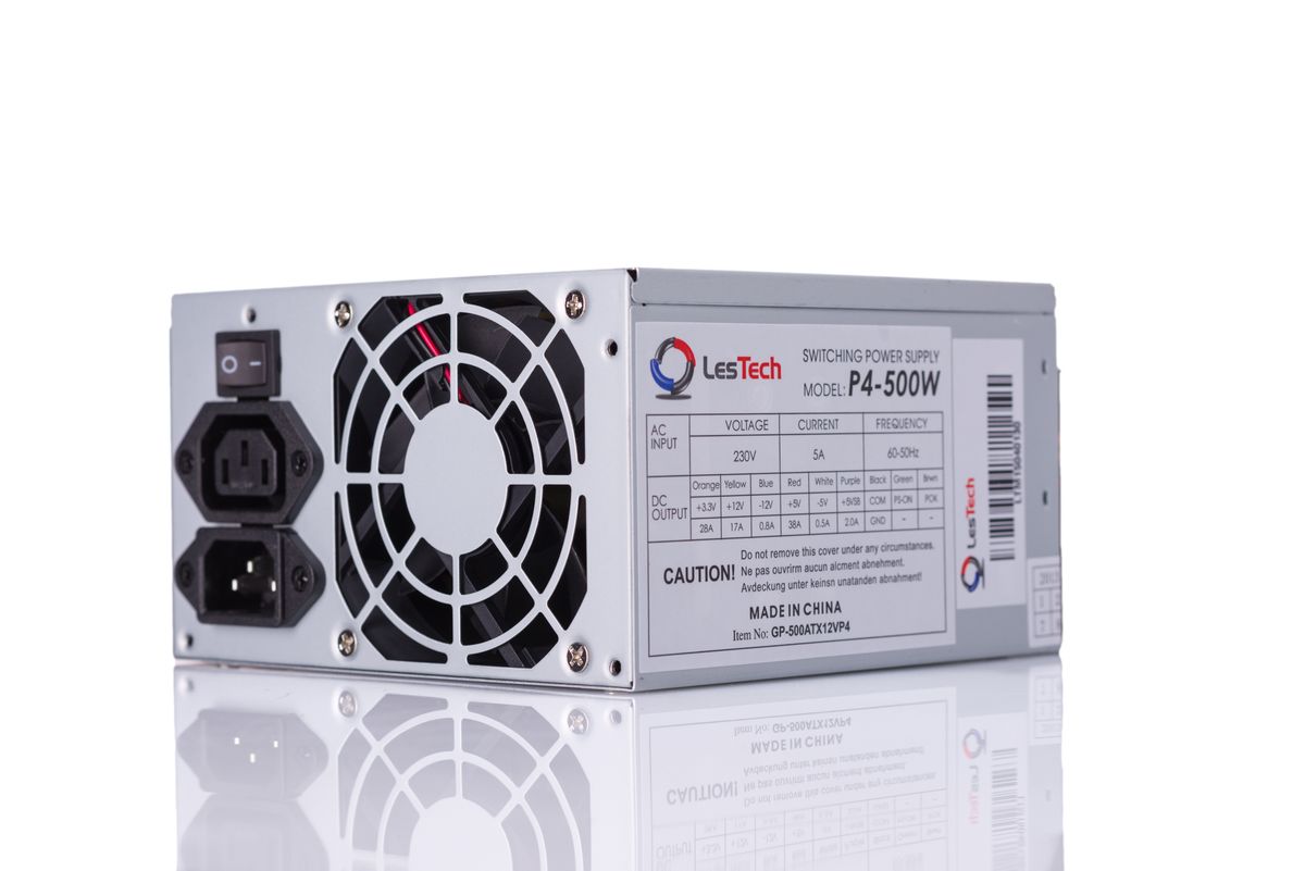 LesTech 500W Power Supply Shop Today. Get it Tomorrow!