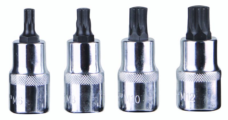 TomiHawk Dr. Spline Bit Socket Set