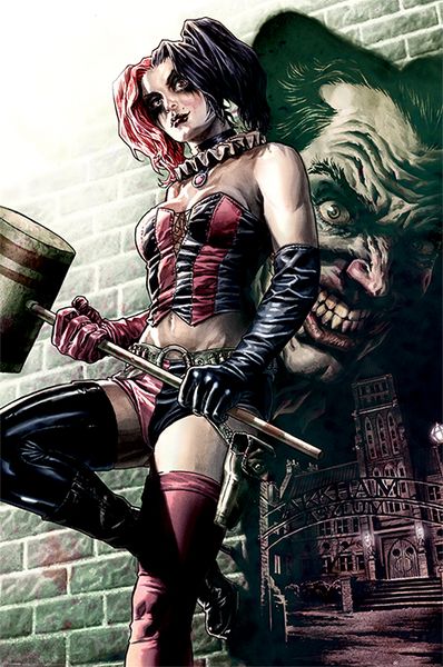 DC Comics Batman Harley Quinn Pose Poster