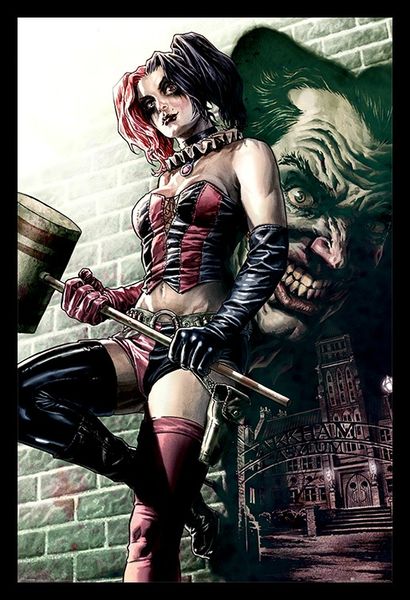 DC Comics Batman Harley Quinn Pose Poster