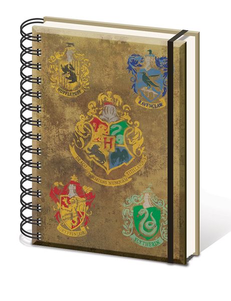 Harry Potter Hogwarts Crest A5