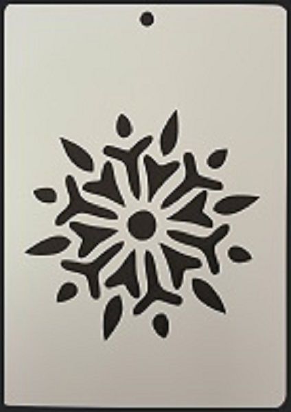 Stencil A6 Snowflake