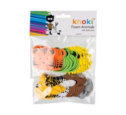 Bulk Pack 8 x Art &amp; Craft Accessories Foam Animals