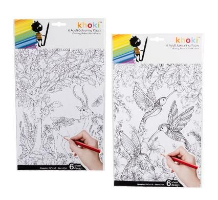 Bulk Pack 8 x Art &amp; Craft Coloring - Secret Garden