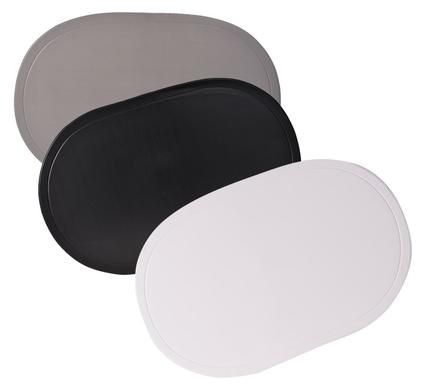 Bulk Pack 8 x PVC Oval Place Mats - Assorted 43 x 29cm