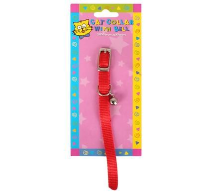 Bulk Pack 8 x Cat Collar &amp; Bell - 30 x 1cm