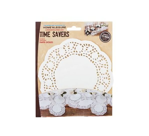 Paper Doilies - 18 Pieces - 17cm - 4 Pack