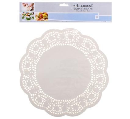 Bulk Pack 8 x Paper Doilies 27cm Diameter - Pack of 10