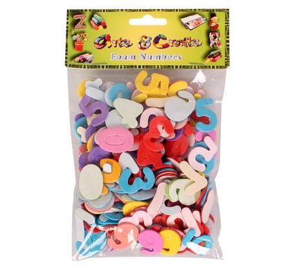Bulk Pack 8 x Art &amp; Craft Foam Numbers