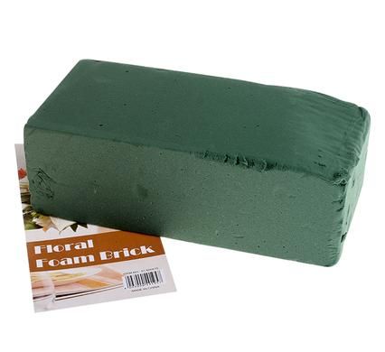 Bulk Pack 8 x Green Floral Foam Brick - 22 x 7.5 x 10cm