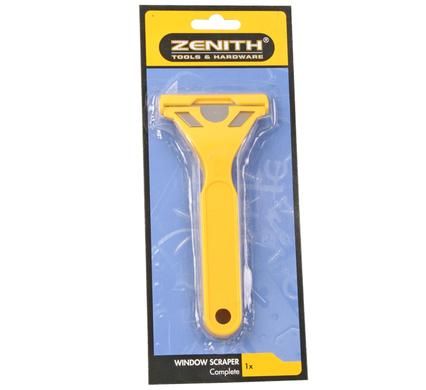 Zenith Scraper Plastic-Window Blade - 3 Pack