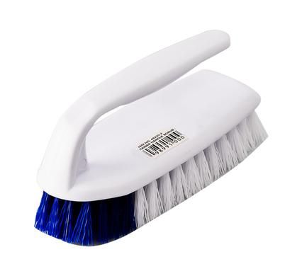 Bulk Pack 8 x Scrubbing Brush with Handle Plastic Backed