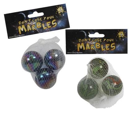 Bulk Pack 8 x Marbles - Set of 3
