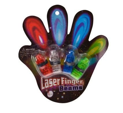 Bulk Pack 8 x Laser Finger Beams Battery Operated