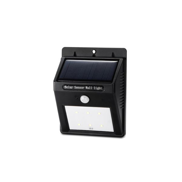 Solar Powered Motion Sensor Security Wall Light