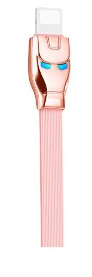 HOCO U14 Lightning Charger Cable for iPhone - Rose Gold