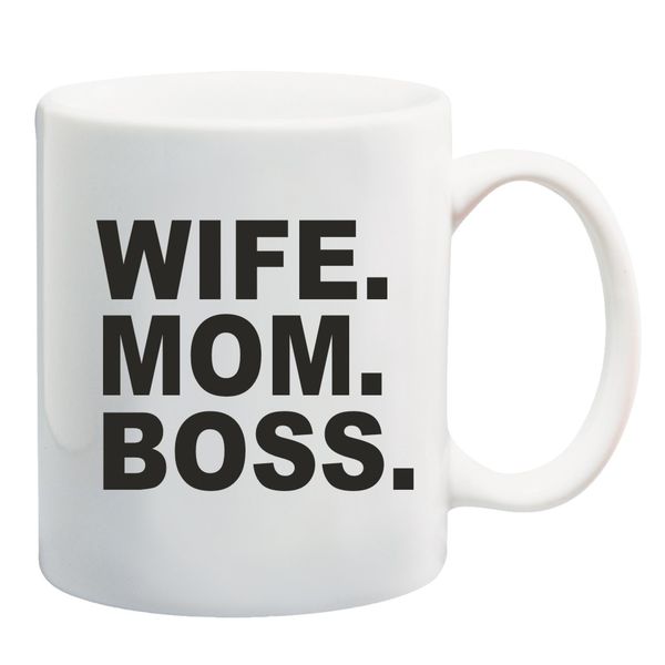 Wife Mom Boss Mug