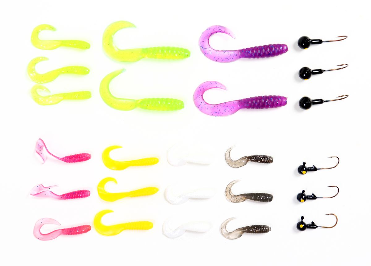 FishX Grub and Jig Fishing Lure Kit Shop Today. Get it Tomorrow