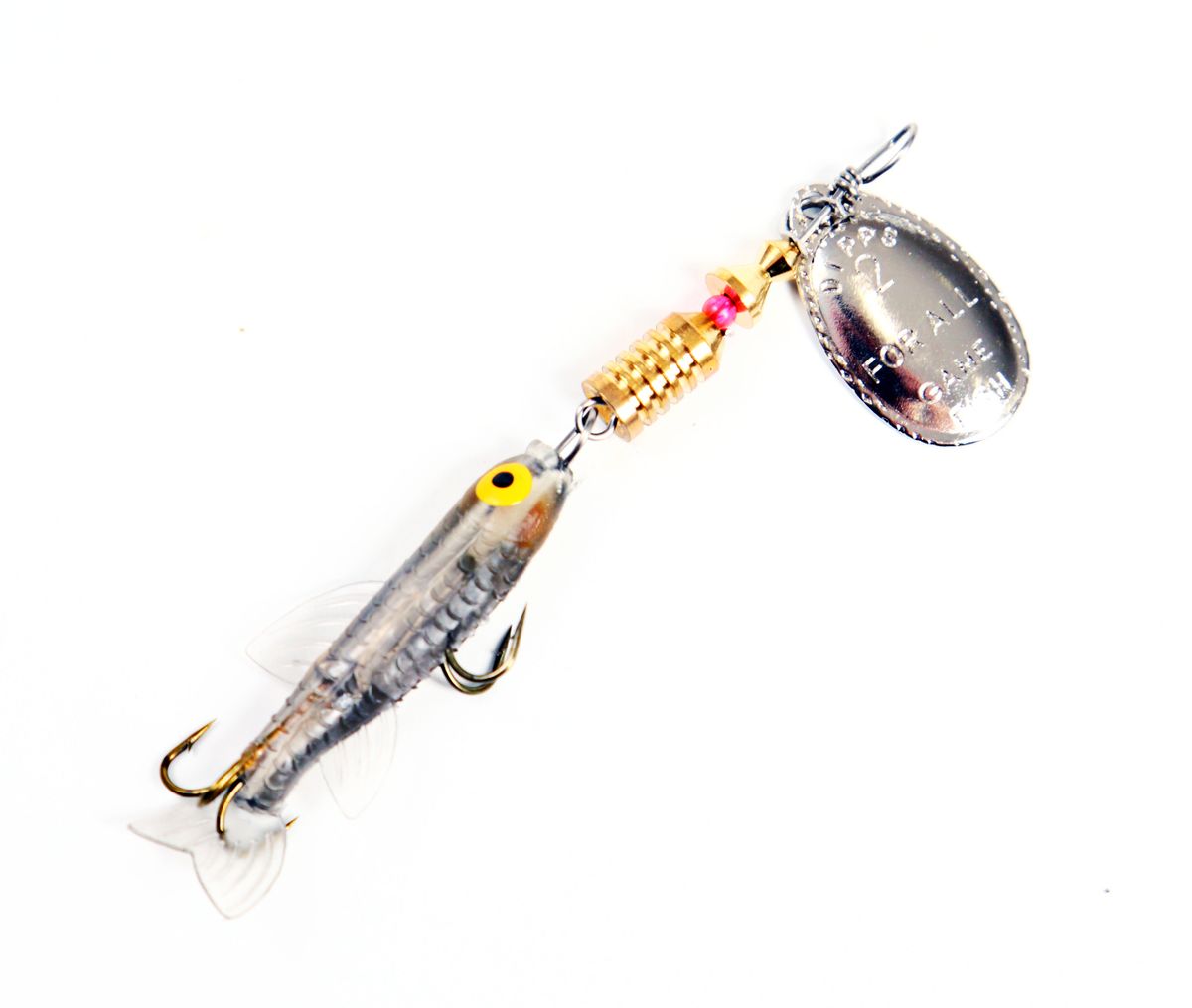 FishX 4-Piece Freshwater / Saltwater Fishing Lure Spinner Pack