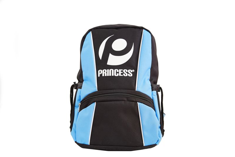 Princess Backpack Black and sky Blue