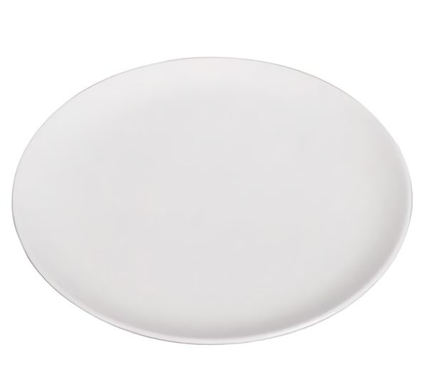 Bulk Pack 8 x White Melamine Plate - 25cm
