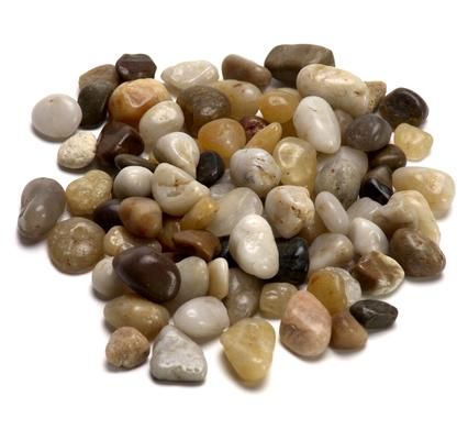 Bulk Pack 6 x River Stones 1Kg - Assorted Colours