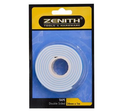 Bulk Pack 6 x Zenith Double Sided Tape - 24mm x 1m